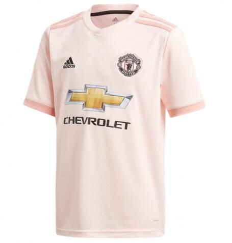 2018-19 Manchester United Retro Away Pink Soccer Jersey Shirt